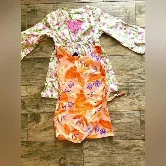 Lot of 2 dresses girls size 4 - Picture 1 of 8